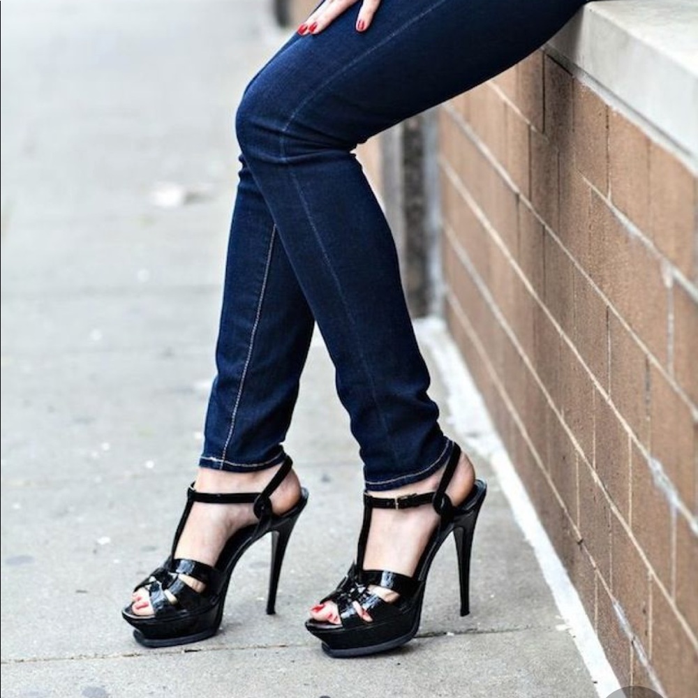 Saint Laurent Tribute Platform Sandals